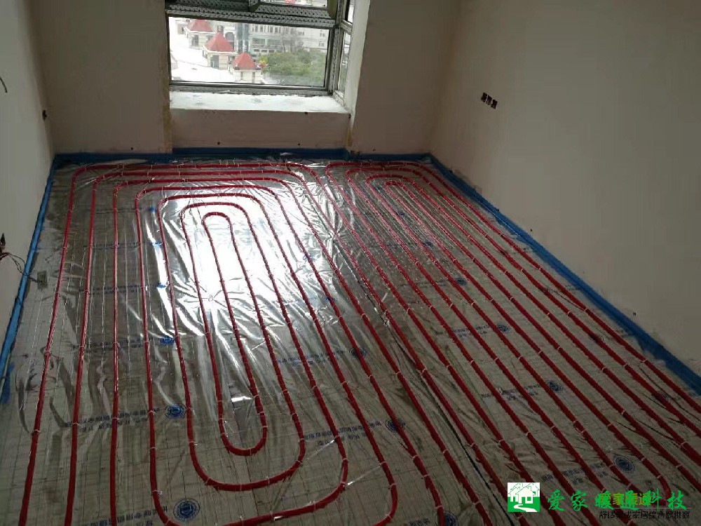 潤友大廈地暖安裝現(xiàn)場(chǎng)